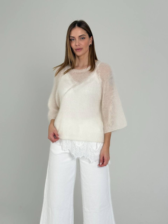 Джемпер-павутинка oversize PANNA