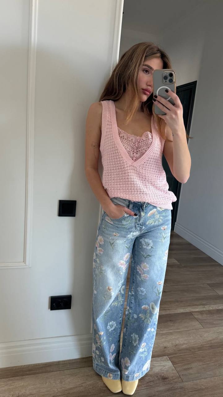 В’язаний топ ROSA