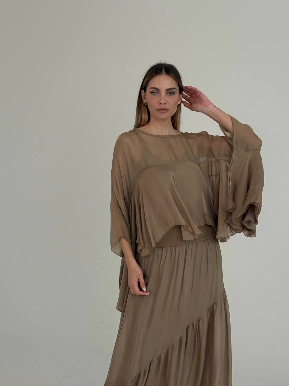 Блуза у стилі бохо CAMEL