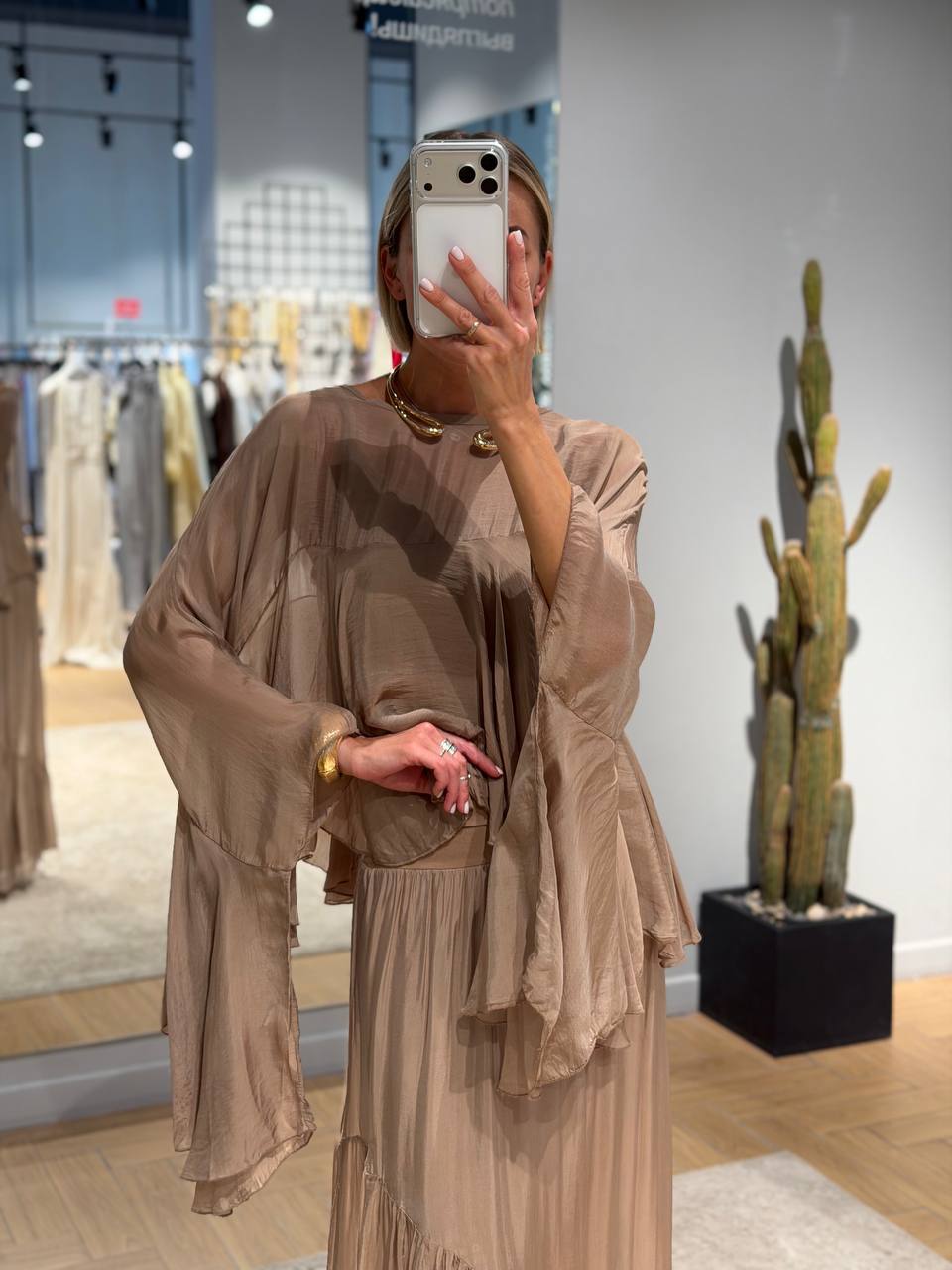 Блуза у стилі бохо CAMEL