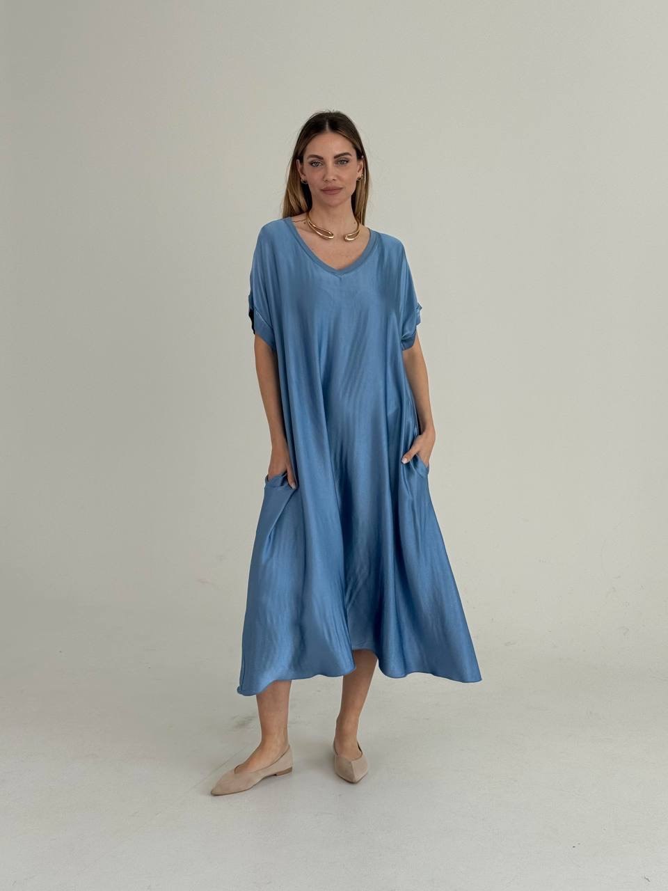 Віскозна сукня AZZURRO
